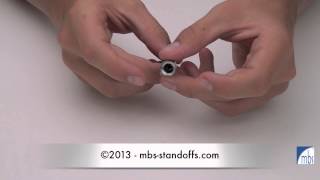 LBLS12-12 Stainless Steel Tamper Proof Standoff