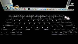 Mac Back Light Visualizer(dancing/disco keyboard) Test/Review [HD]
