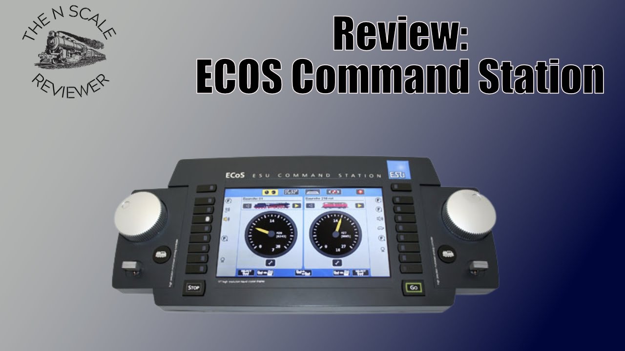 Review and Overview ECOS Command Station by ESU YouTube