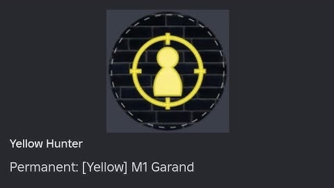 Como obtener la [Yellow] M1 Garand en SCP WARZONE