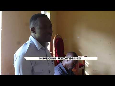KASESE DISTRICT SPEAKER RECEIVES PROBE COMMITEE REPORT OVER DISTRICT OFFICIALS CORRUPTION ALLEGATION