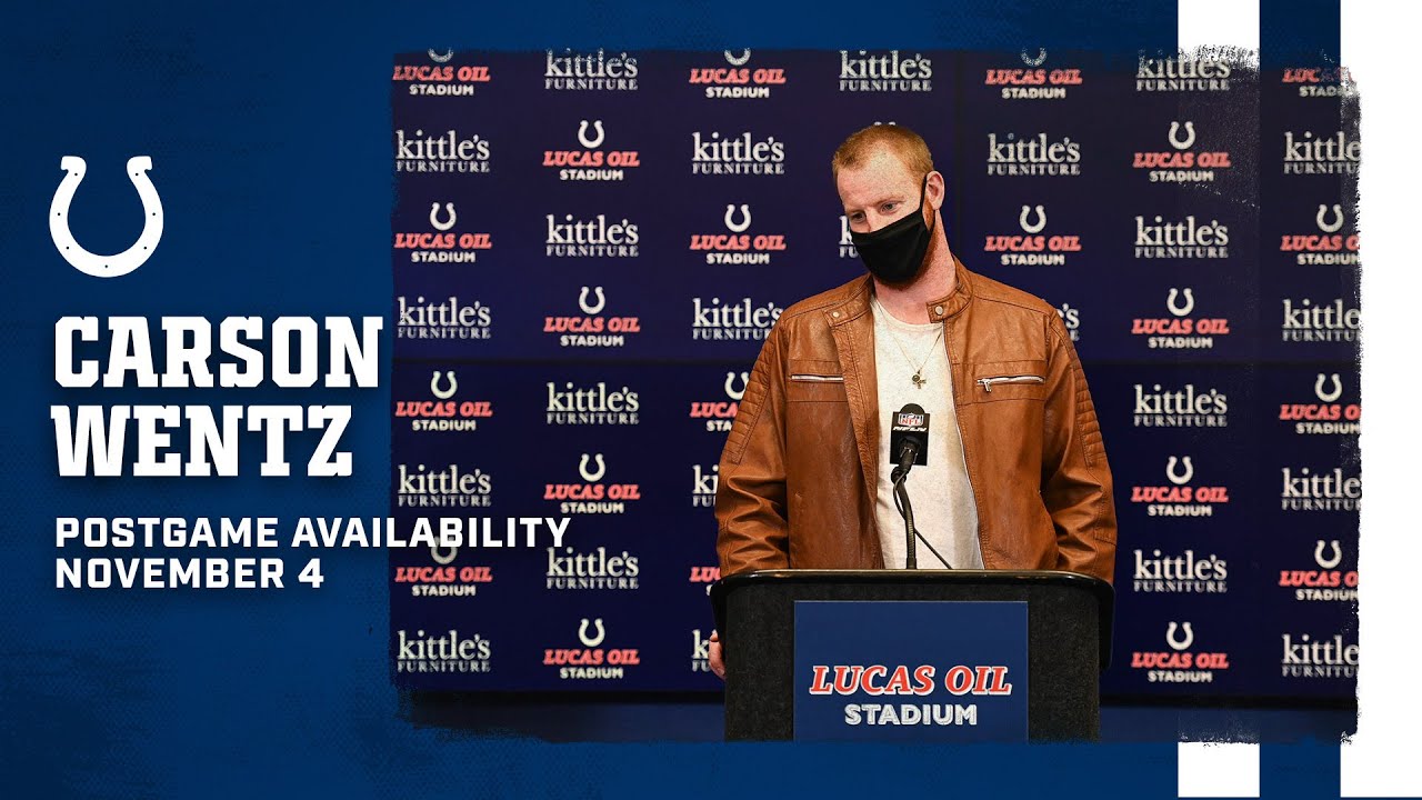 Carson Wentz Postgame Press Conference | Week 9 vs. Jets