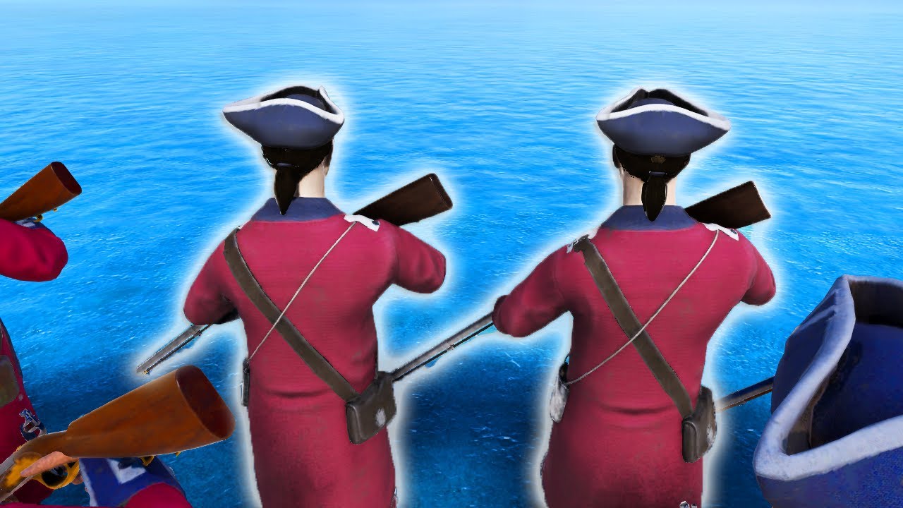 CAN RED COATS RESIST TO BIG WAVE OF ZOMBIES? ULTIMATE EPIC BATTLE