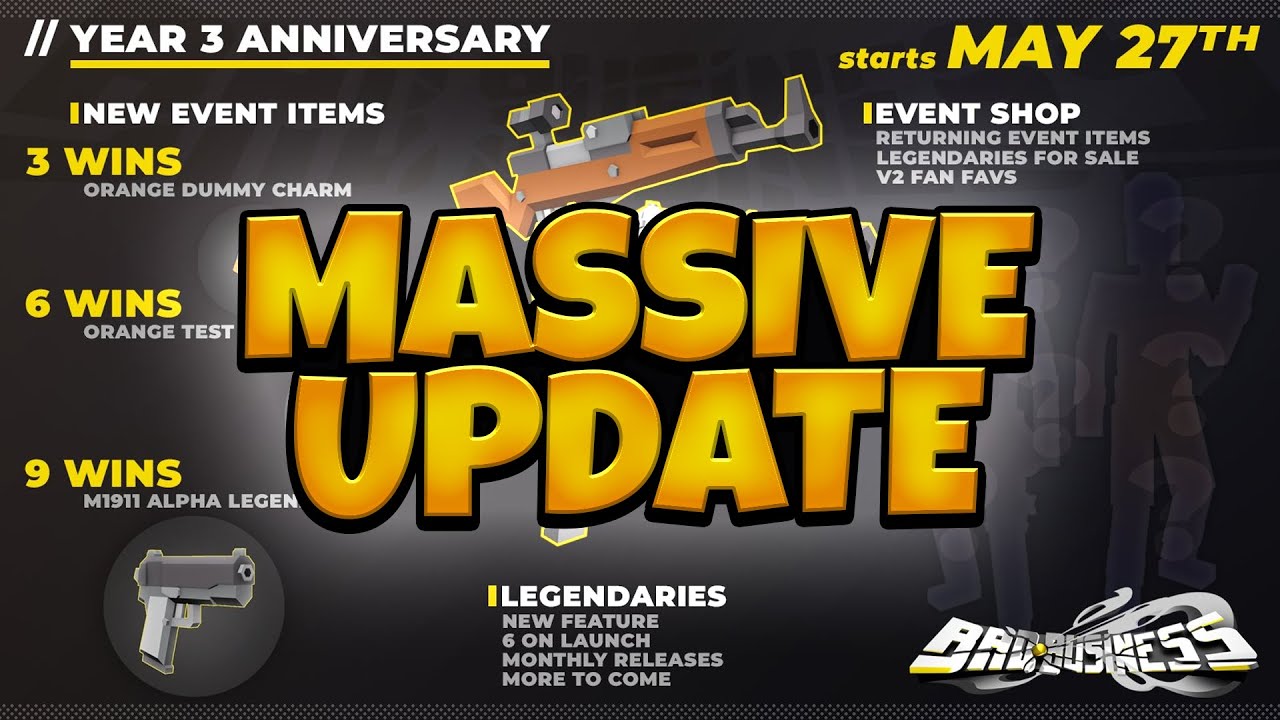 Bad Business Update Waiting Room! (3 Year Anniversary)