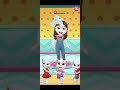 Poor she isn't feeling healthy 😢😞 Bathroom Routine helps her💓 #mytalkingangela2 #shorts #viral