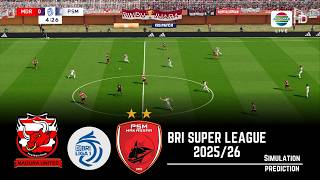 Madura United vs PSM | BRI Super League | Simulasi PES 2021 screenshot 1