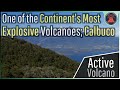 The Active Volcano in Chile; Calbuco
