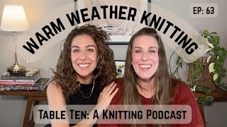 Table Ten: A Knitting Podcast Ep 63 Flock Vest, Metropolitan Pullover, sock knitting