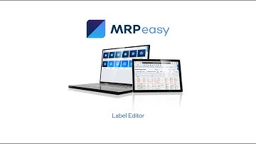 MRPeasy Demo - Setting Up: Label Editor