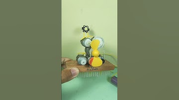 how to make a prototype mini electric generator using a unique brush concept