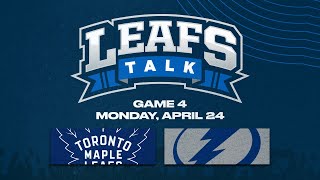 Maple Leafs vs. Lightning Game 4 LIVE Post Game Reaction - Leafs Talk Guide