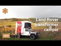 Couple's own Paris-Dakar using Land Rover transformer-camper