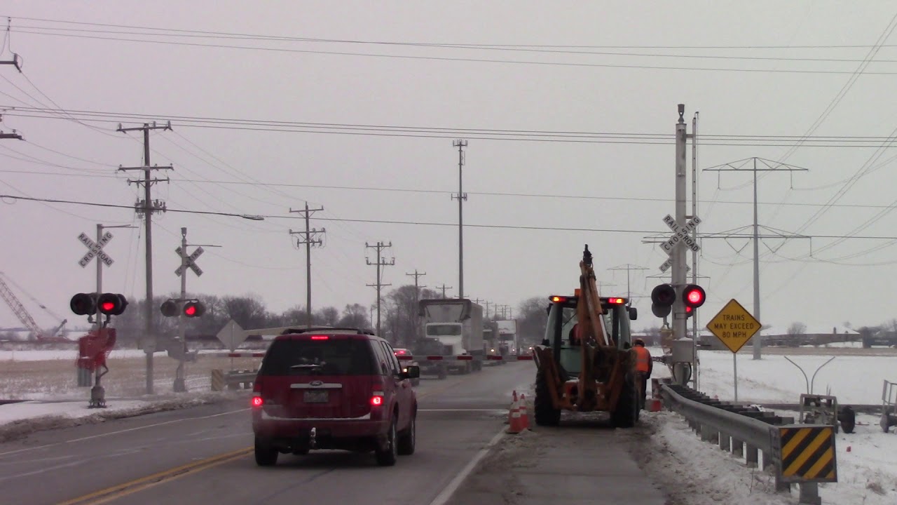 Amtrak 58 South Wilmington, IL 2/6/18 YouTube