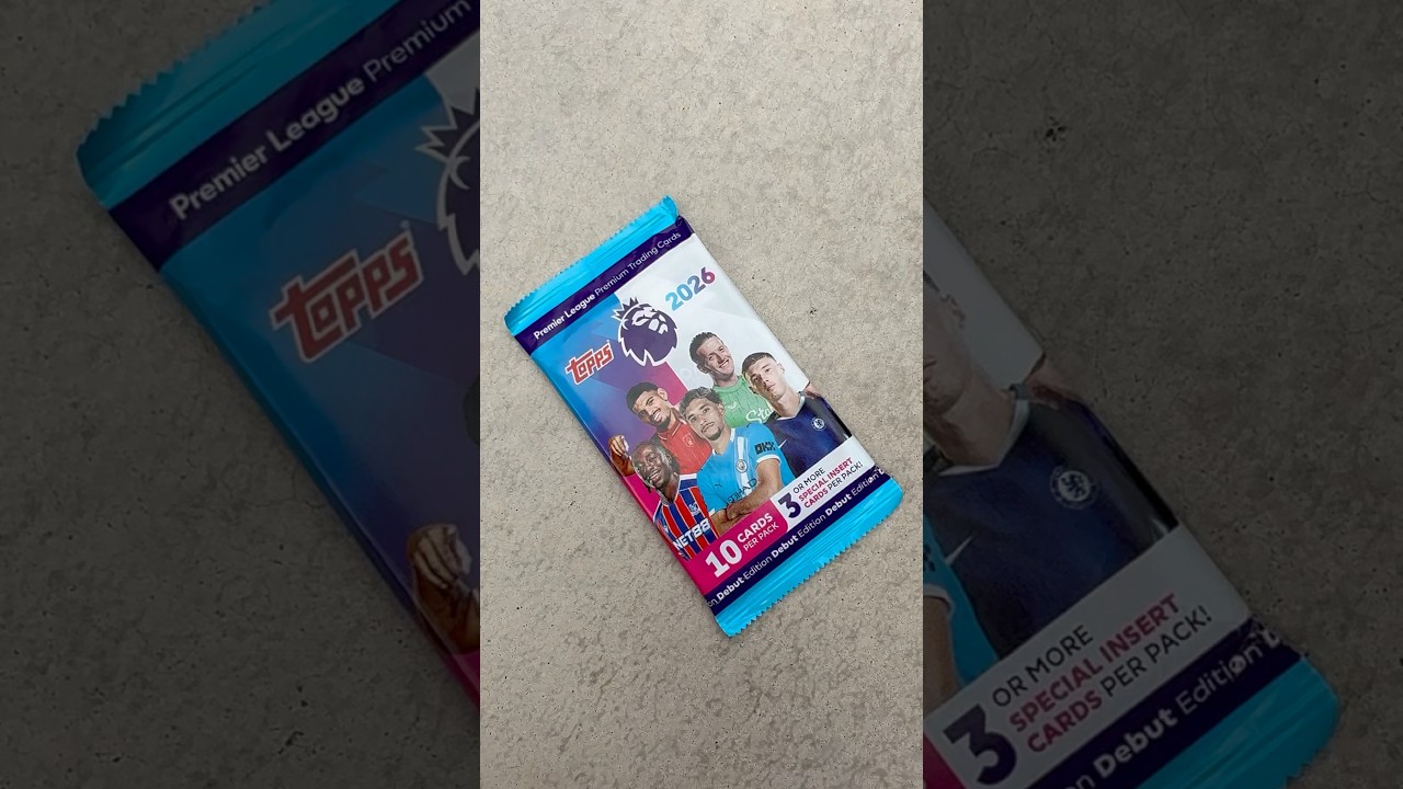 TOPPS Premier League 2026 Premium Trading Cards 