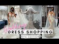 Come WEDDING DRESS shopping with me in 2020 | NYC EDITION: Kleinfeld's, L'fay and Wona