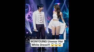 @IVEstarship #Wonyoung Unwear Her White Dress!!! #KPop #Shorts