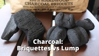 Charcoal Briquette Vs Lump Choosing The Right Charcoal For Grilling And Smoking Youtube