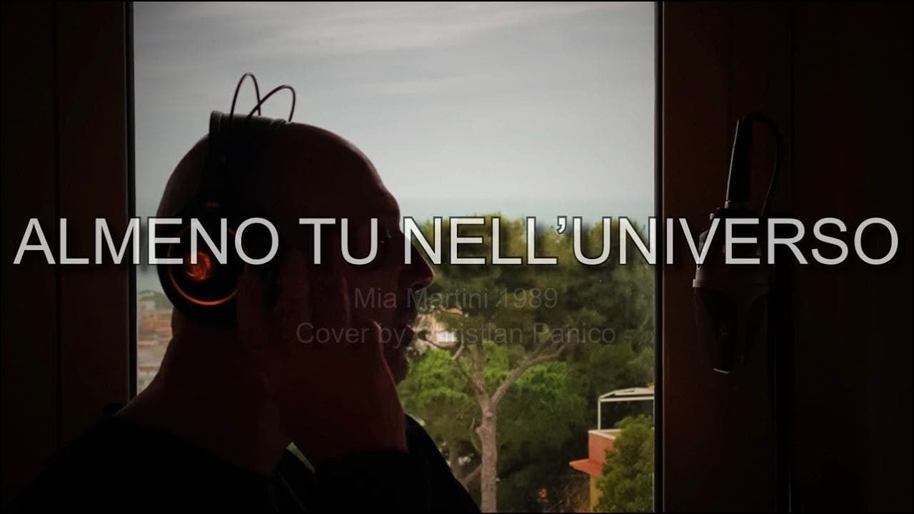 ALMENO TU NELL'UNIVERSO - Mia Martini cover by CHRISTIAN PANICO #