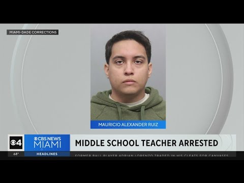 Ex-West Miami Middle School teacher accused of illicit relationship with student