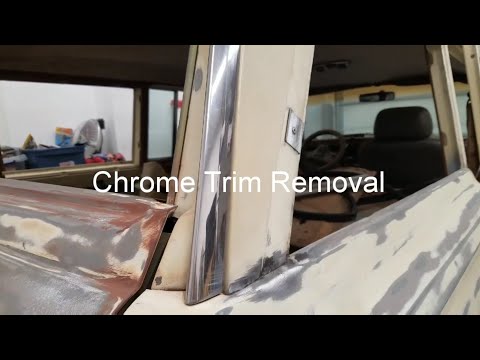 How To Replace Chrome Trim On A Car