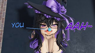 No Audio R63 Witch Girl Turns You Into A Candy And Eats You Roblox R63 Animation