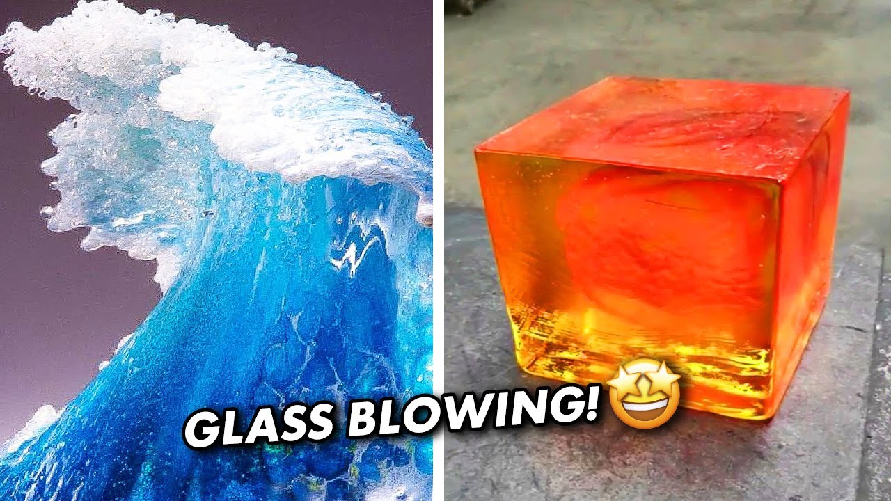 Most Satisfying Videos Glass Blowing Art Compilation 7 Satisfy Us