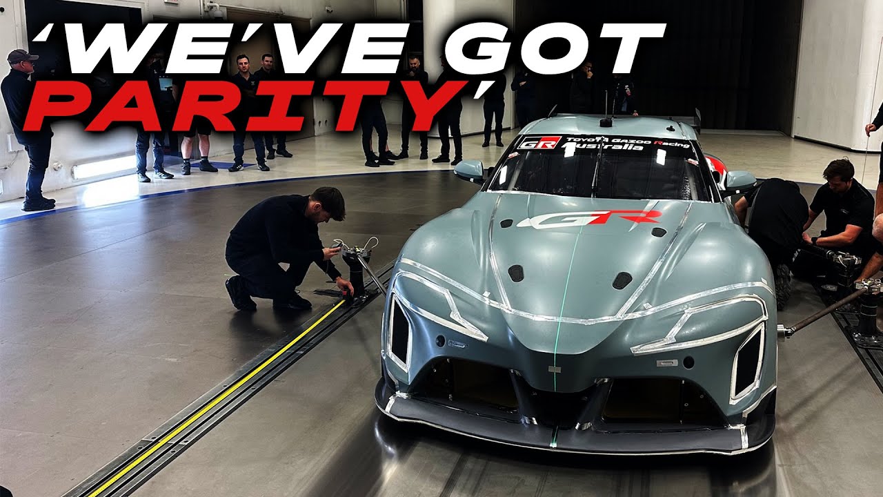 Behind The Scenes Of Gen3 Toyota GR Supra Aerodynamic Testing | 2025 Repco Supercars Championship