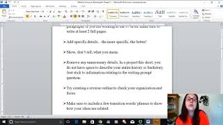 Advice for Revising  Editing Project 1 (Eng 90/95x)
