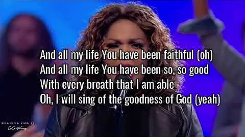 Goodness of God-Cece Winans Lyrics