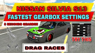 NISSAN SILVIA S13 5 SECONDS GEARBOX (Without GG) In Car Parking Multiplayer