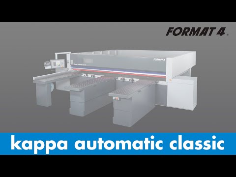 Format4® kappa automatic classic - Plattenaufteilsäge | Felder Group