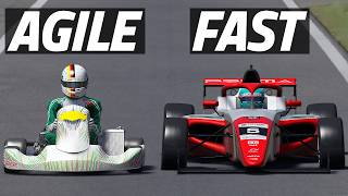 Could a Go-Kart Beat an F4 Car on a KARTING Track?