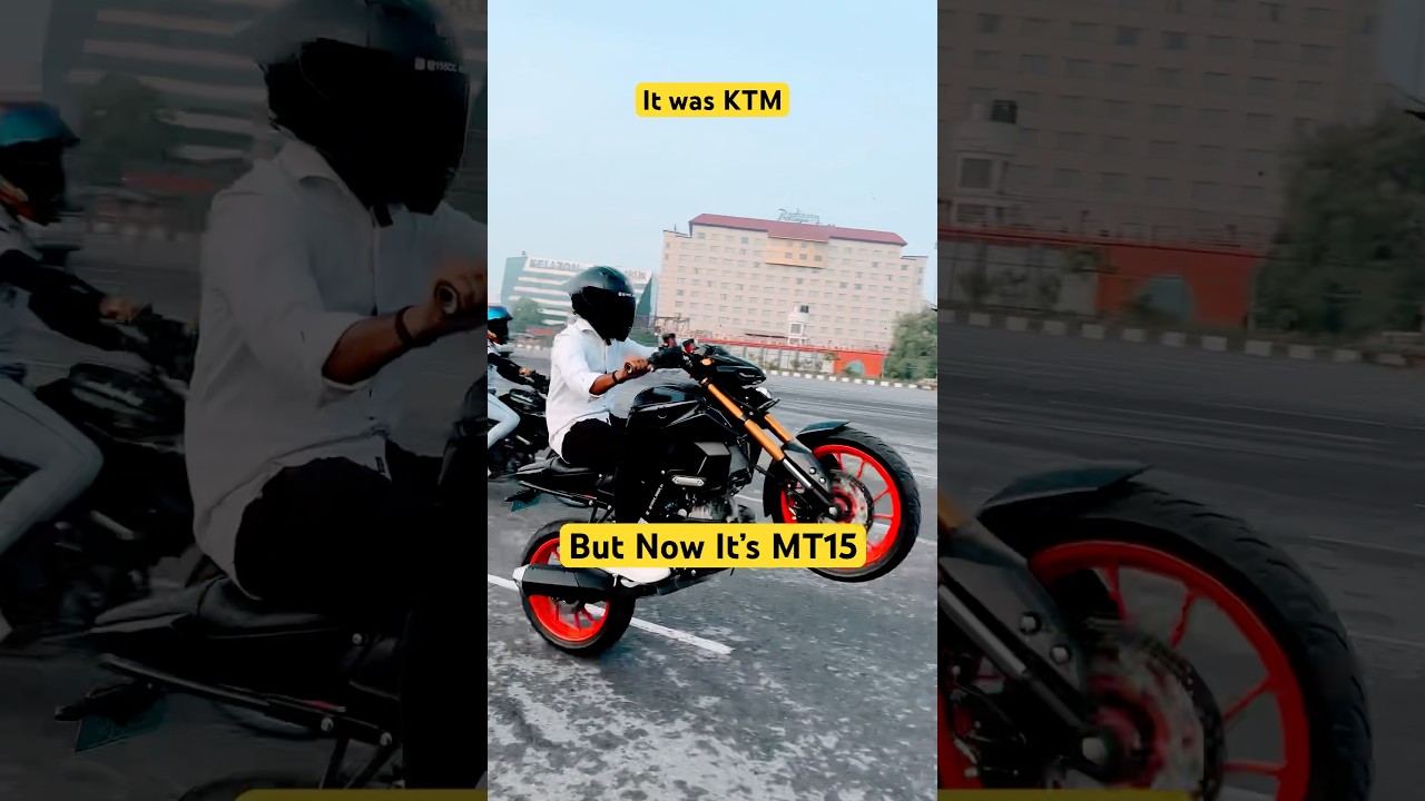 Chapri Riders 👀 | Ktm duke vs MT15 | 