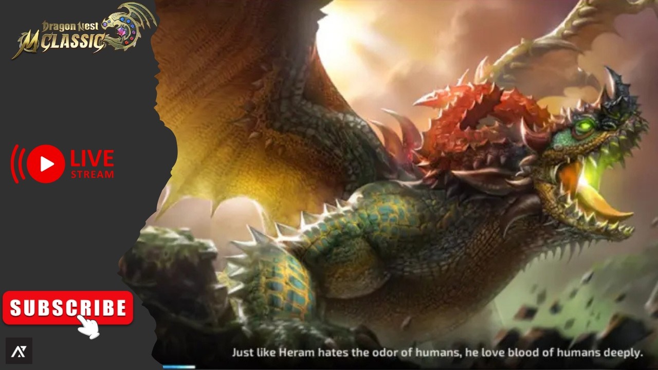 🔴 LIVE  info partyan GDN,SDN HC | Dragon Nest M Classic