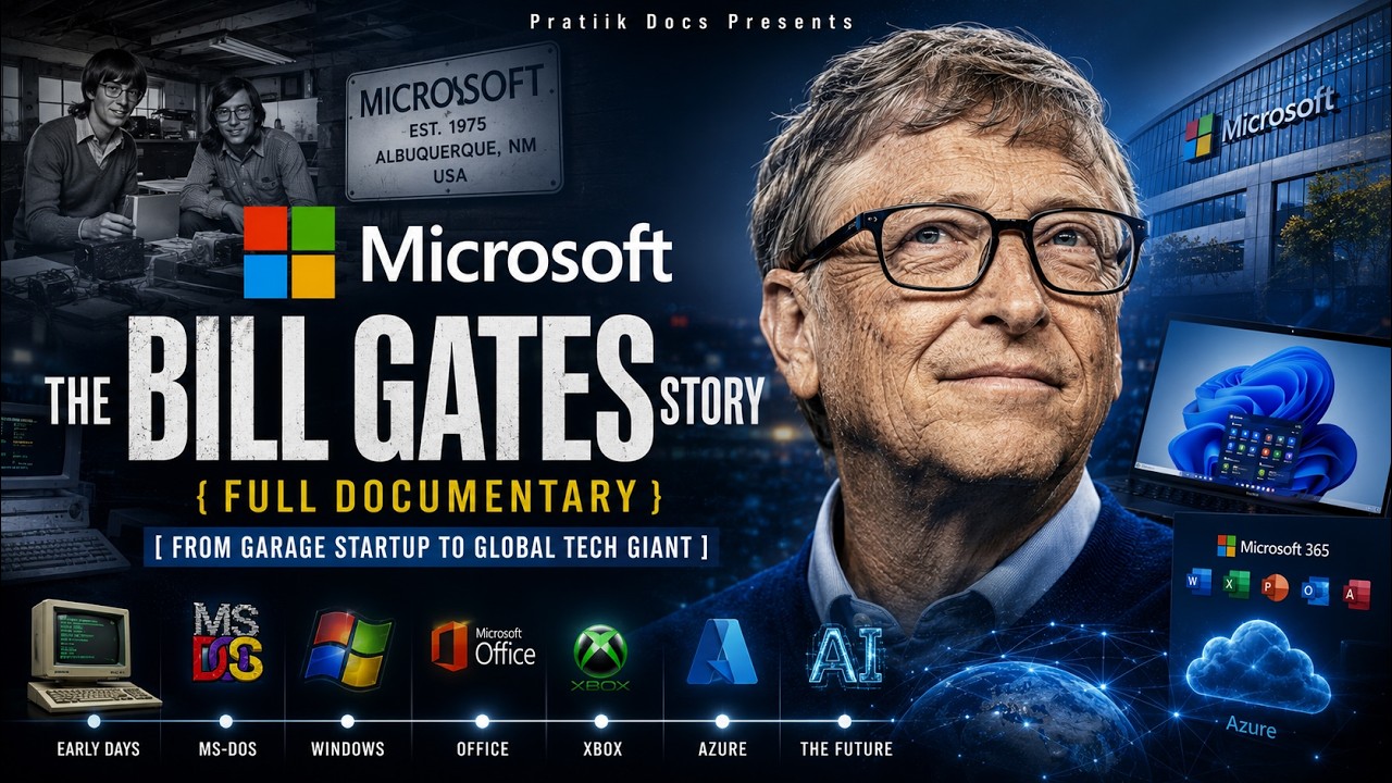 Microsoft: The Bill Gates Story | Full Documentary | From Garage Startup to Global Tech Giant