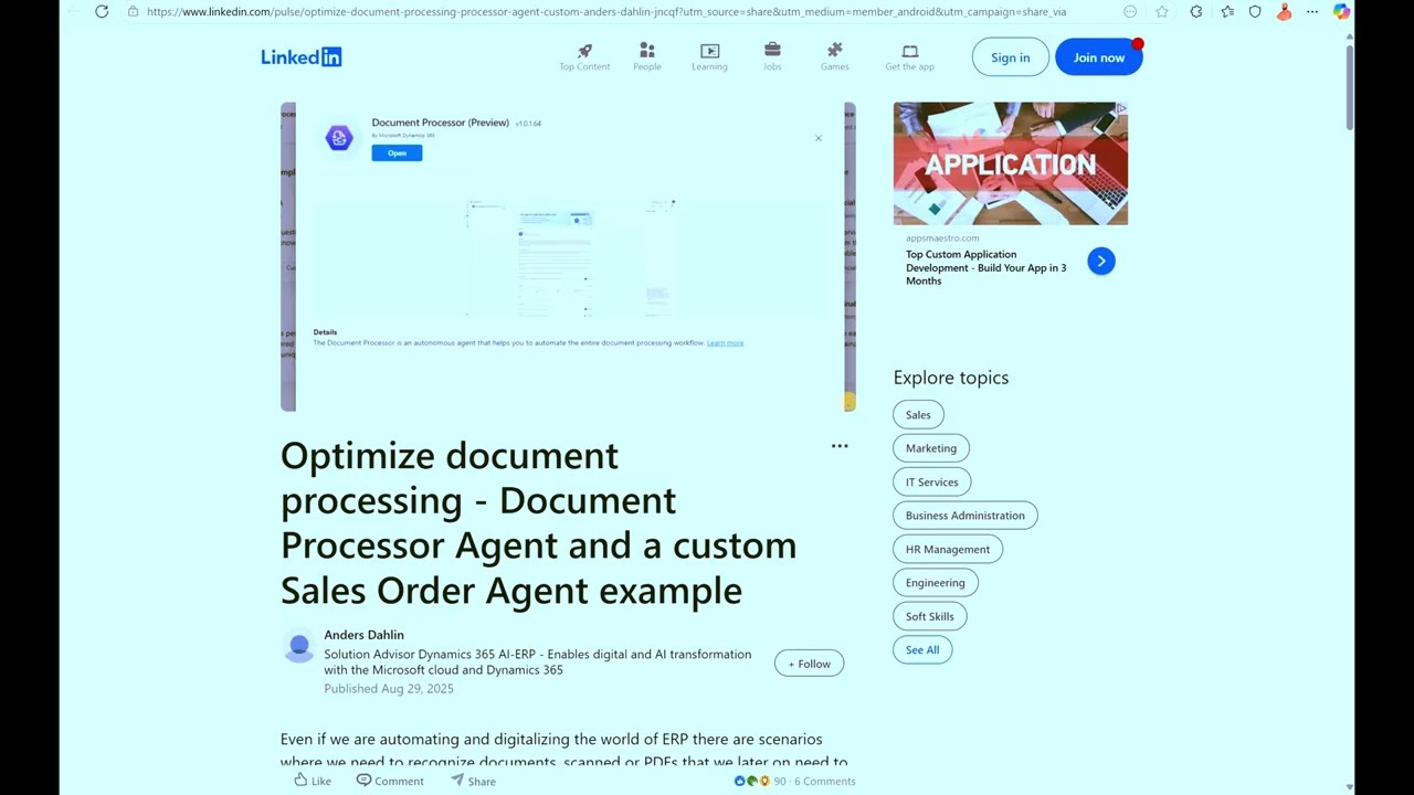 D365 F&O Sales Order Agent by FastTrack | What to Know in 2025 (Overview & Demo)