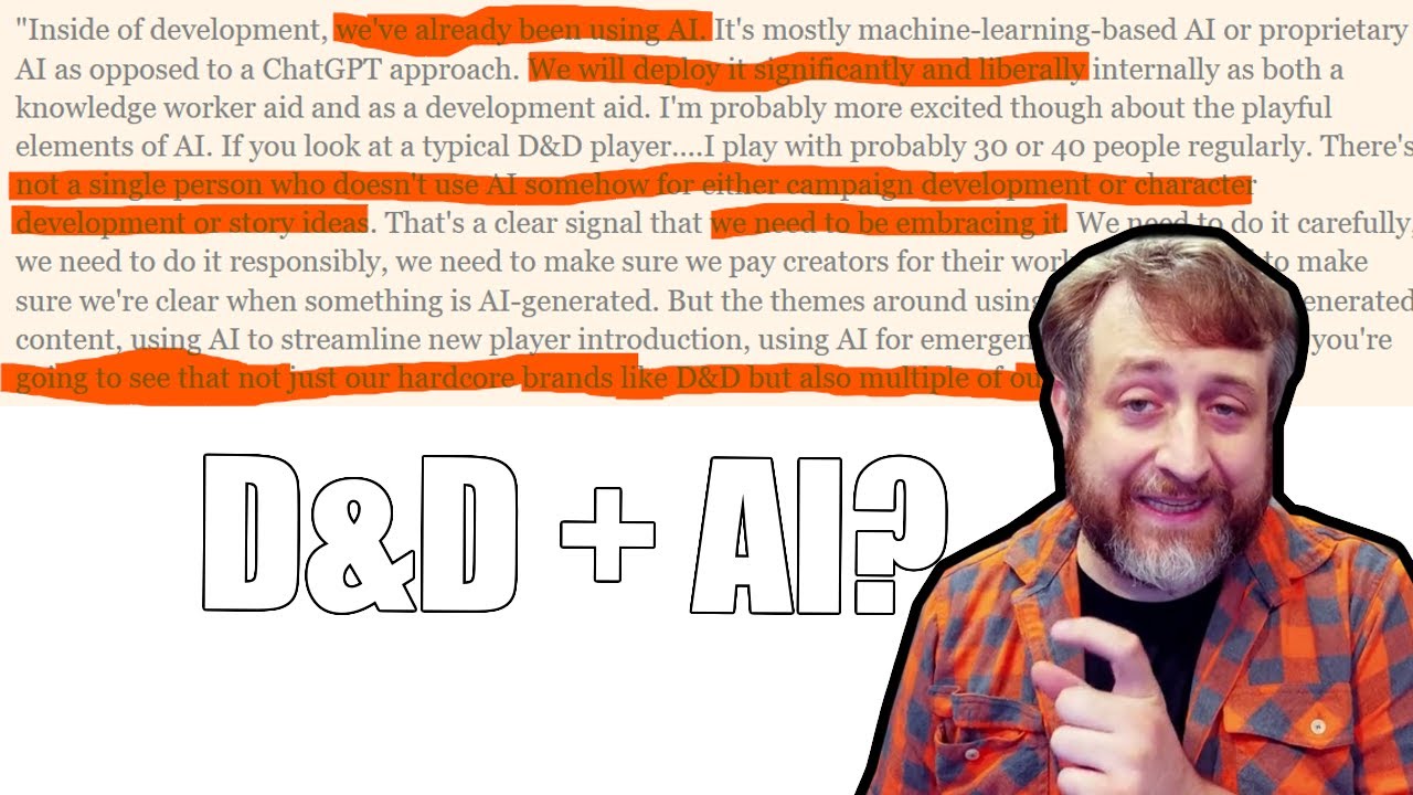 Chris Cocks on AI and D&D | Nerd Immersion