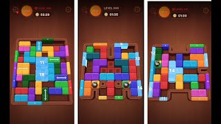 Wood Away Block Jam - Level 305 - Level 306 - Level 307