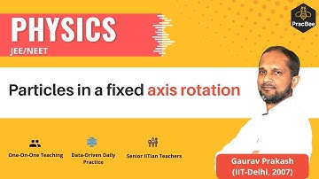 System of Particles:Fixed Axis Rotation by Gaurav Prakash (IIT Delhi), Grade 11, JEE & NEET Physics