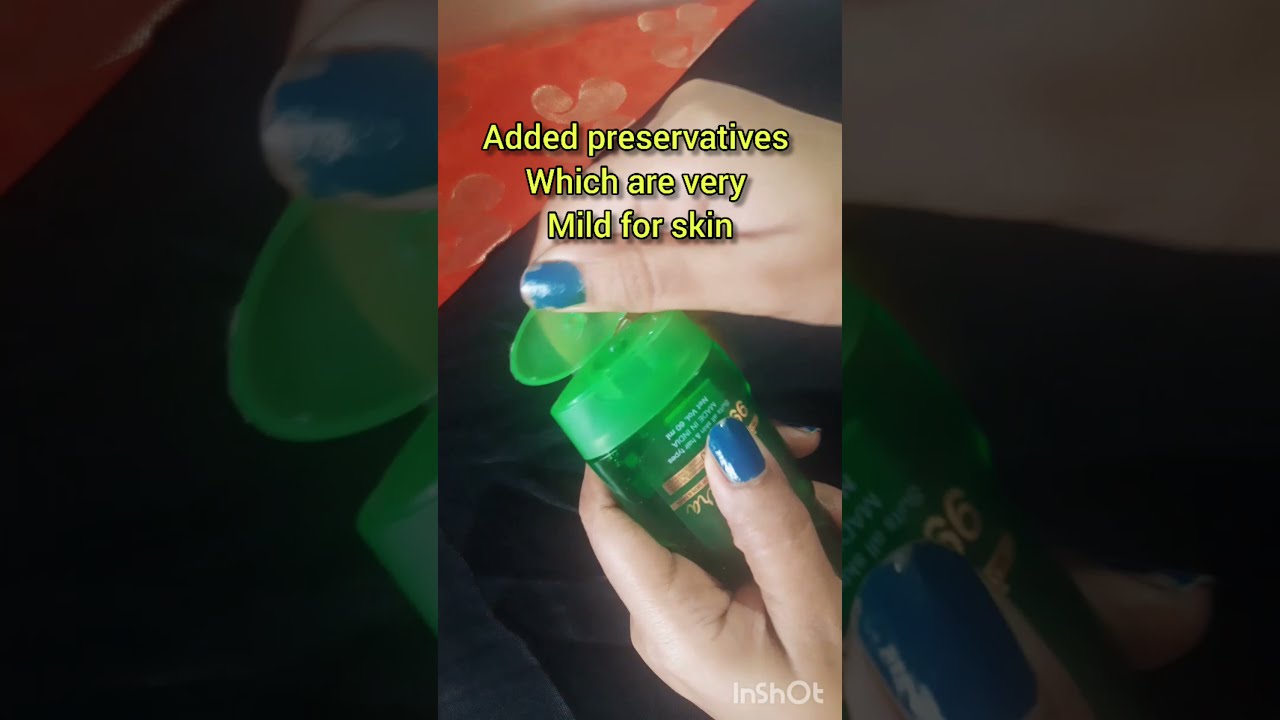 Best Aloevera gel/Moisturizer to be used for clear& glowy skin #shorts #short #shortsfeed #ytshorts