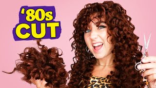 How to Create 80s Style Curly Hair (Wig Makeover)