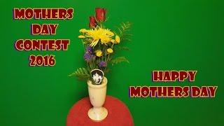mothers day gift vase from star fruit tree wood