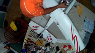 Hobby King 3 Watt Cree Led's, Speed Install on E-Flite Timber, ( Install only )