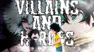 My Hero Academia [AMV] - Villains and Heroes 🦸 Resimi