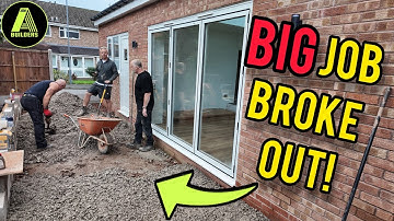 Building a Retaining Wall, Prepping for the Patio and a GAME CHANGING element has been installed!