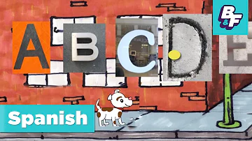 Learn Spanish alphabet and vowels with BASHO & FRIENDS - El Alfabeto