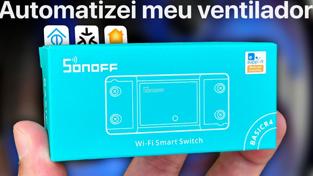 Tasmota e Matter no Sonoff Basic R4? Automatizei meu ventilador - YouTube