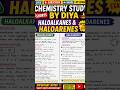 #Haloalkanes #haloarenes #notes
