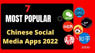 The list of 20+ most popular chinese social apps