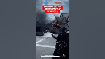 Darth Vader KILLS Obi-Wan and Anakin In An EPIC Duel! ☠️🔥 #shorts #starwars #battlefront2 #gaming